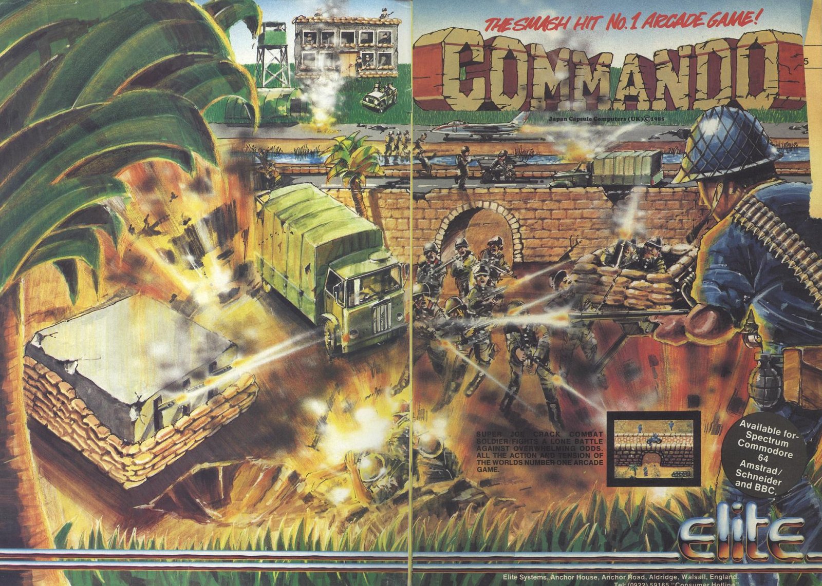 Retro Isle - Game Detail - Commando